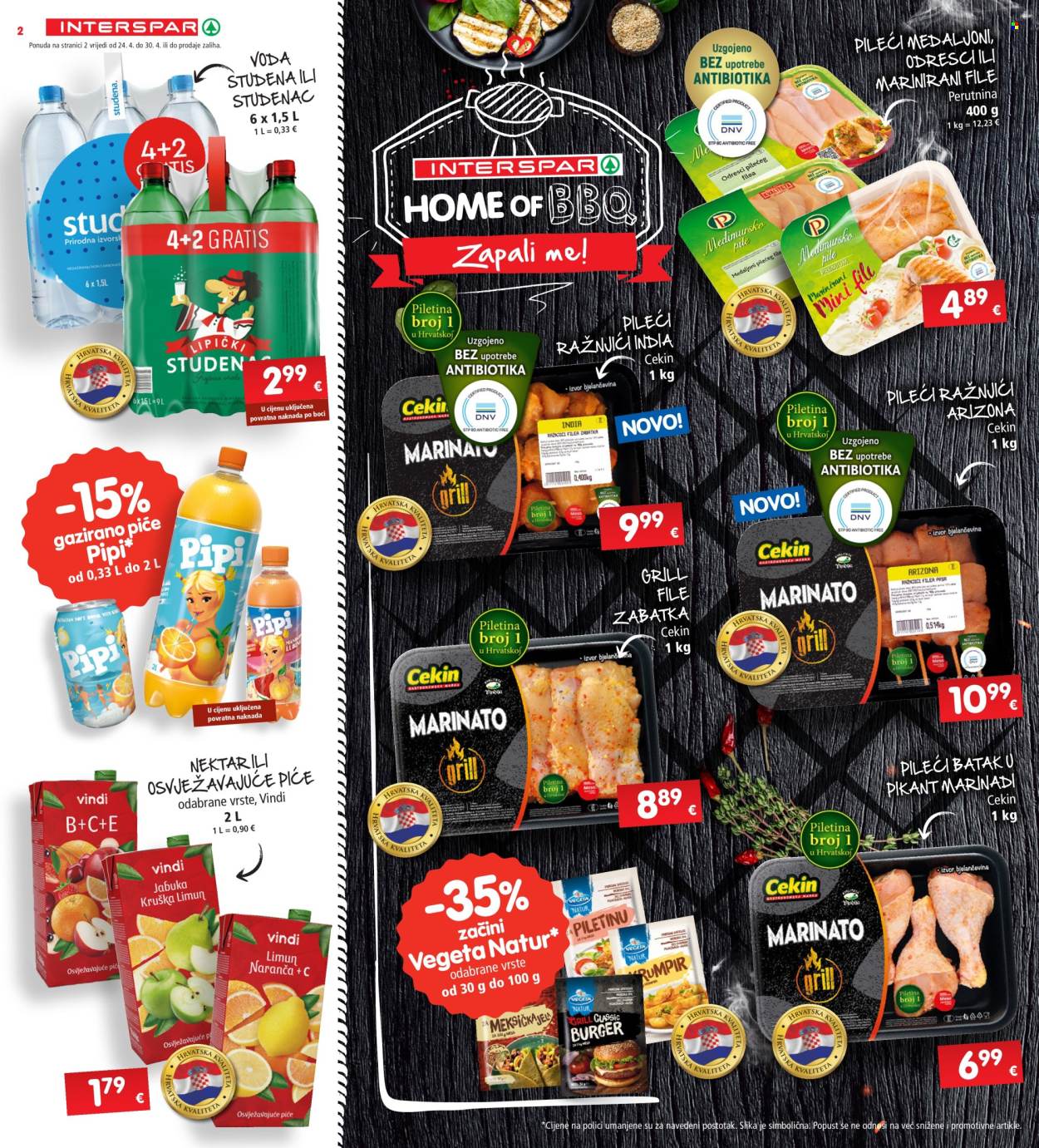 INTERSPAR katalog - 24.04.2024. - 30.04.2024. Stranica 2