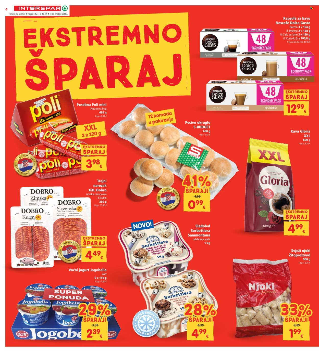 INTERSPAR katalog - 24.04.2024. - 30.04.2024. Stranica 4