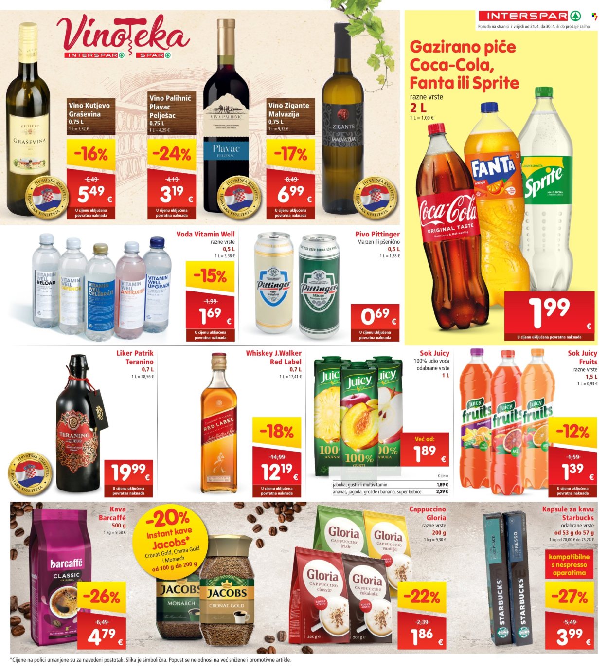INTERSPAR katalog - 24.04.2024. - 30.04.2024. Stranica 7