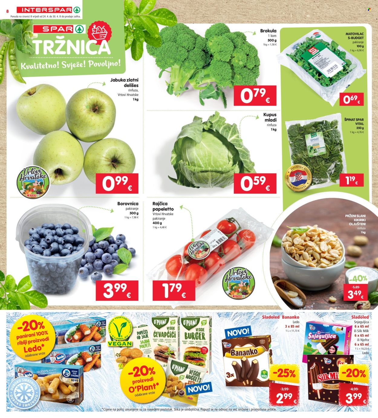 INTERSPAR katalog - 24.04.2024. - 30.04.2024. Stranica 8