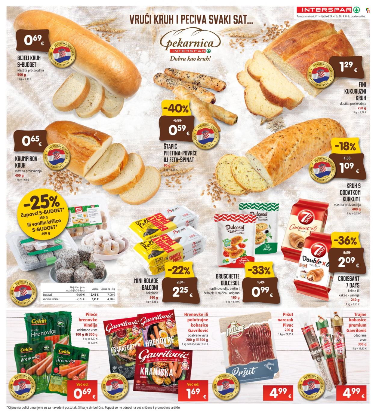 INTERSPAR katalog - 24.04.2024. - 30.04.2024. Stranica 11