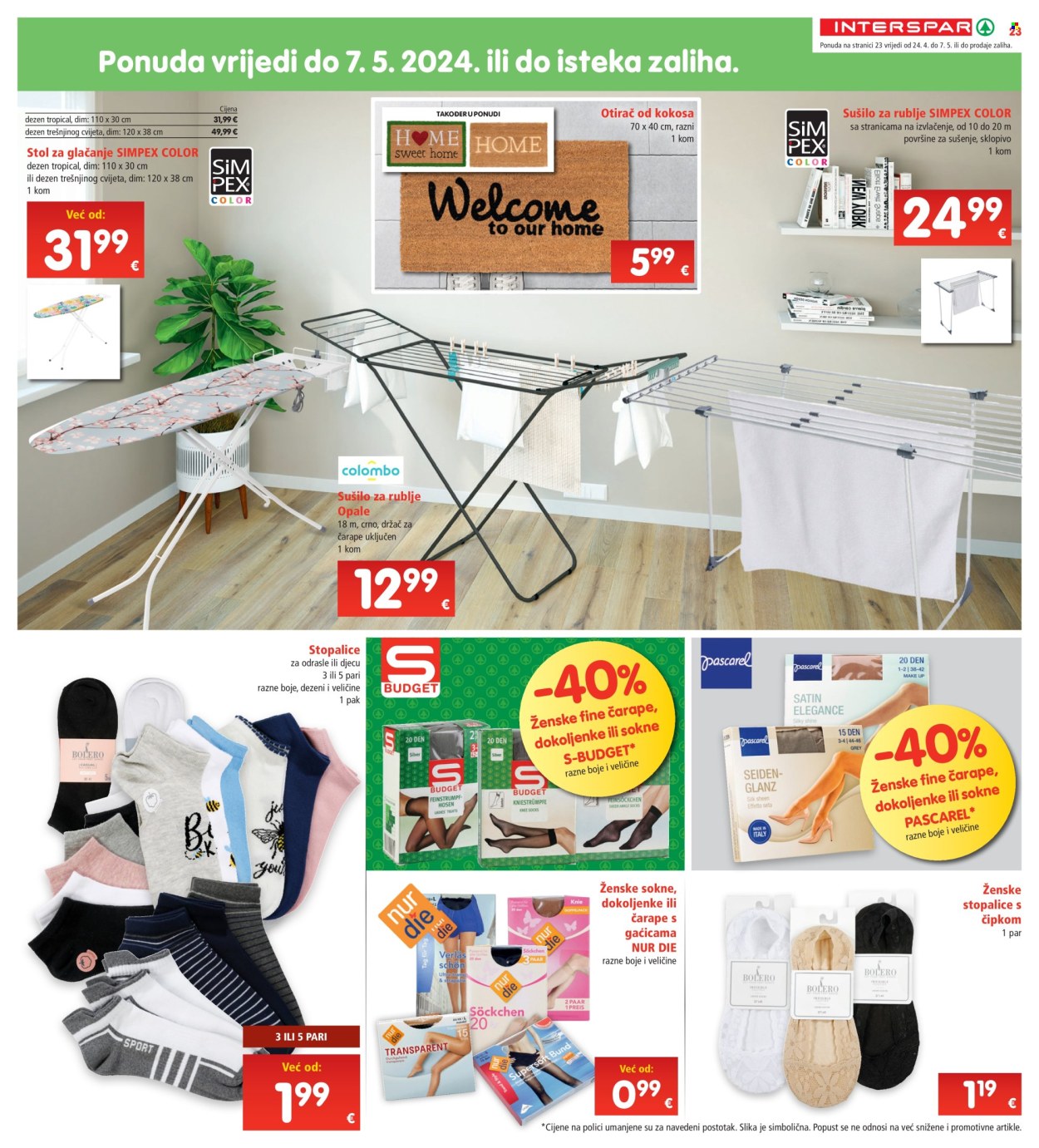 INTERSPAR katalog - 24.04.2024. - 30.04.2024. Stranica 23