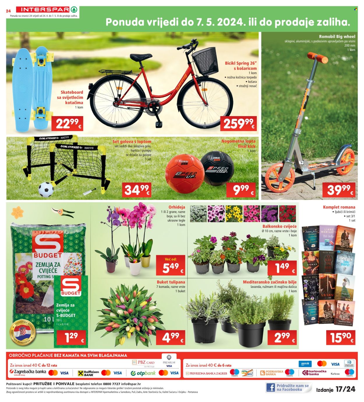 INTERSPAR katalog - 24.04.2024. - 30.04.2024. Stranica 24