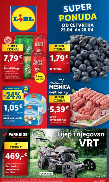 Lidl katalog - 25.04.2024. - 28.04.2024.