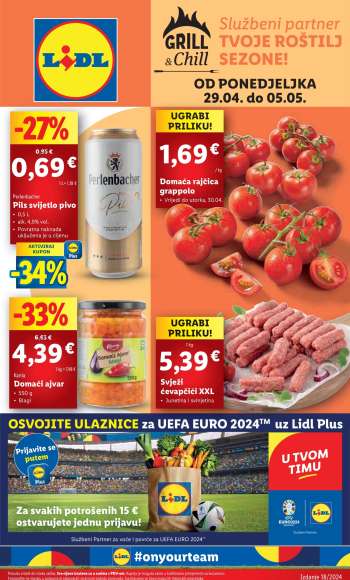 Lidl katalog - 29.04.2024. - 05.05.2024.