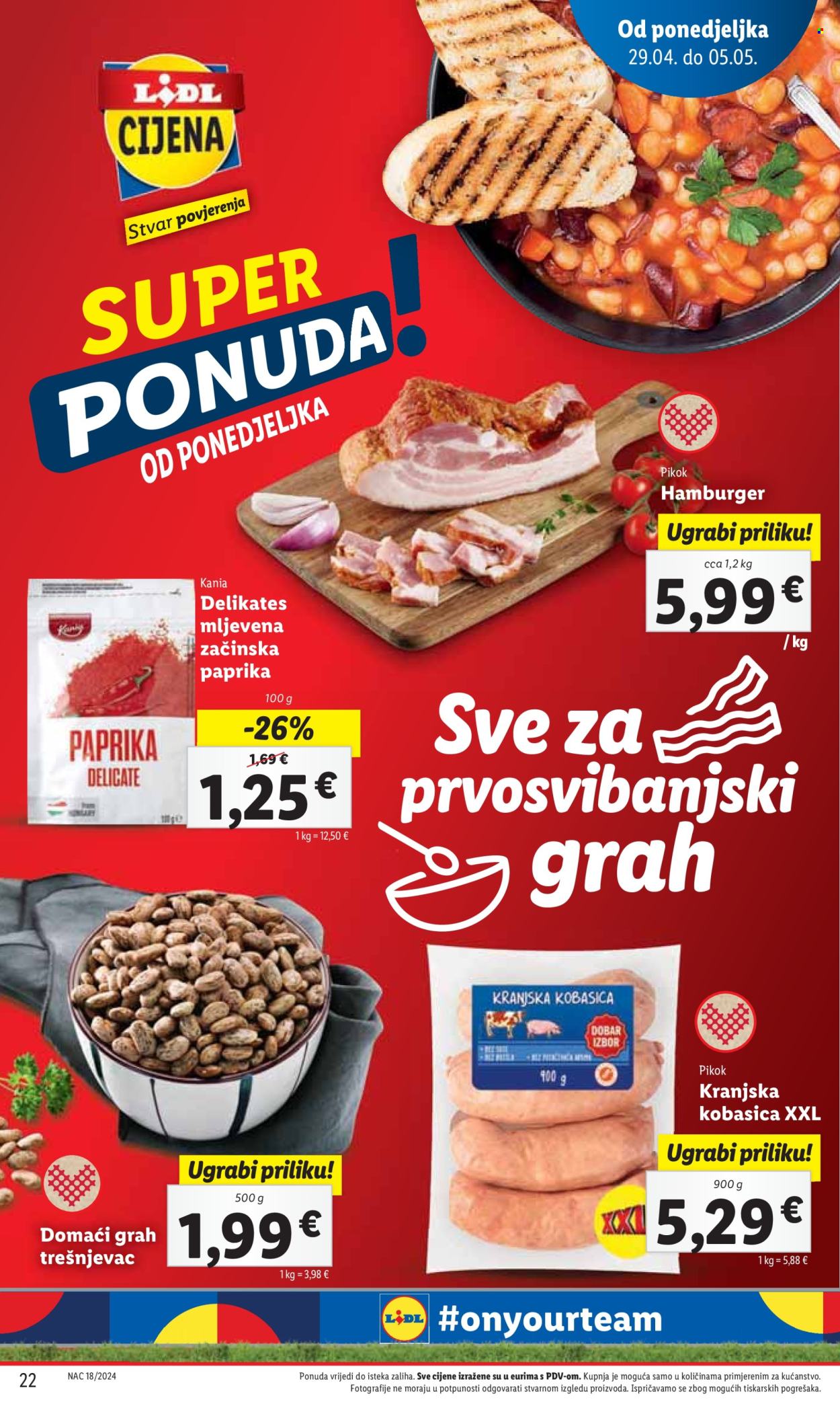 Lidl katalog - 29.04.2024. - 05.05.2024. Stranica 22