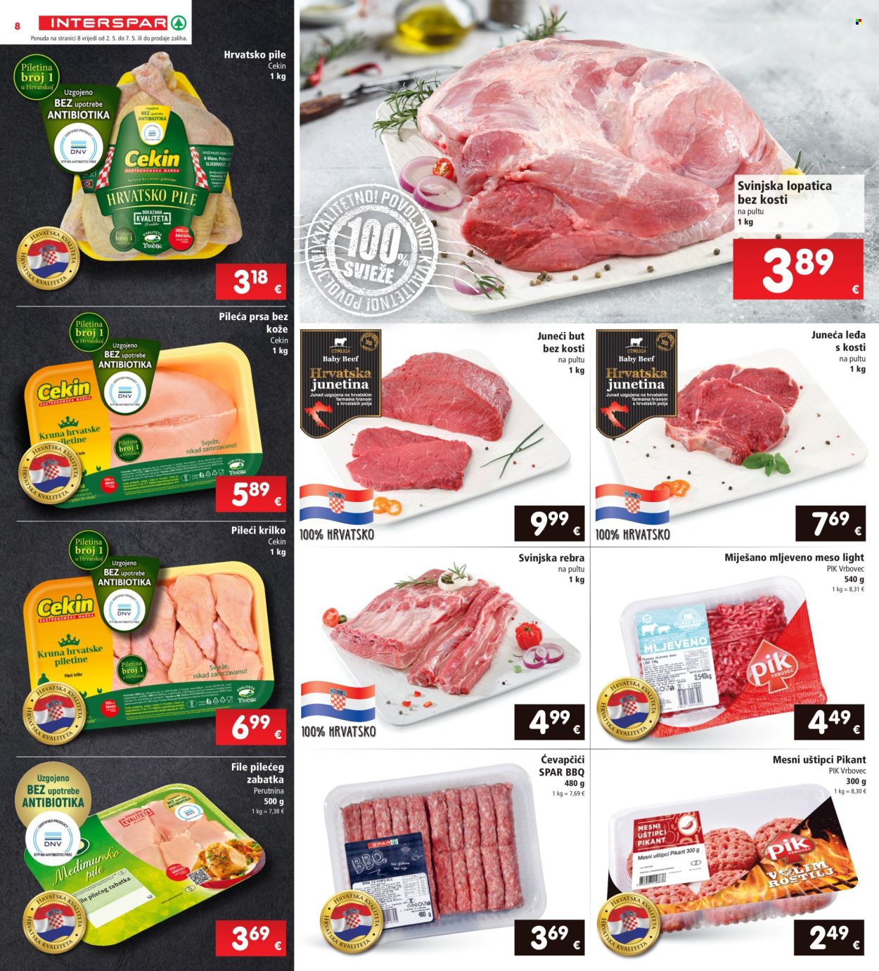 INTERSPAR katalog - 02.05.2024. - 07.05.2024. Stranica 8