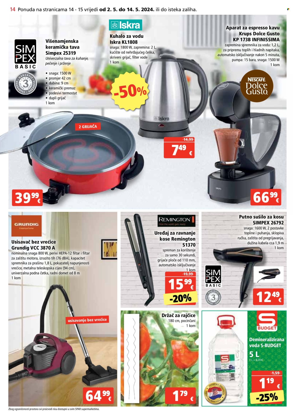 SPAR katalog - 02.05.2024. - 07.05.2024. Stranica 14
