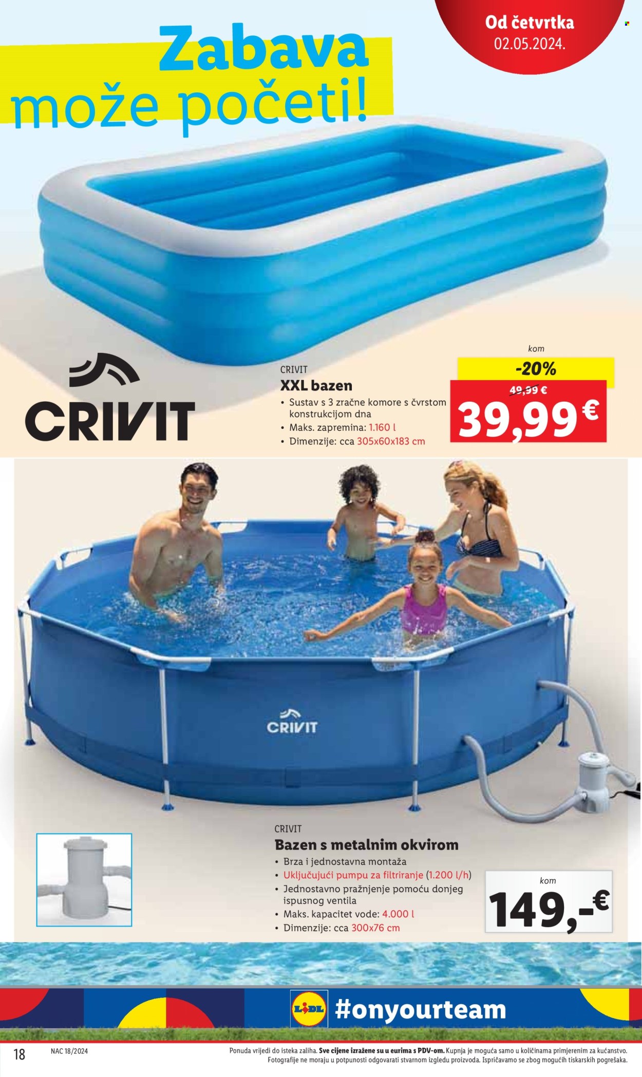 Lidl katalog - 02.05.2024. - 05.05.2024. Stranica 18
