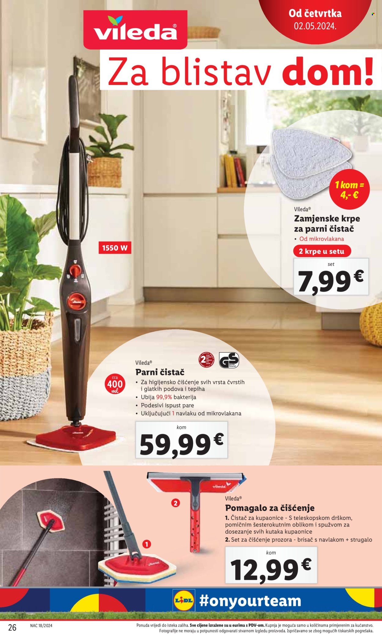 Lidl katalog - 02.05.2024. - 05.05.2024. Stranica 26