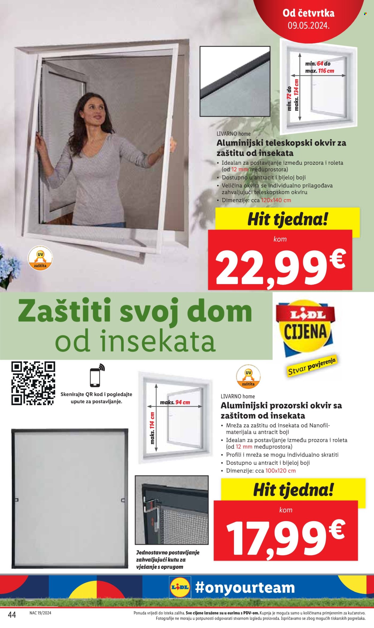 Lidl katalog - 06.05.2024. - 12.05.2024. Stranica 44