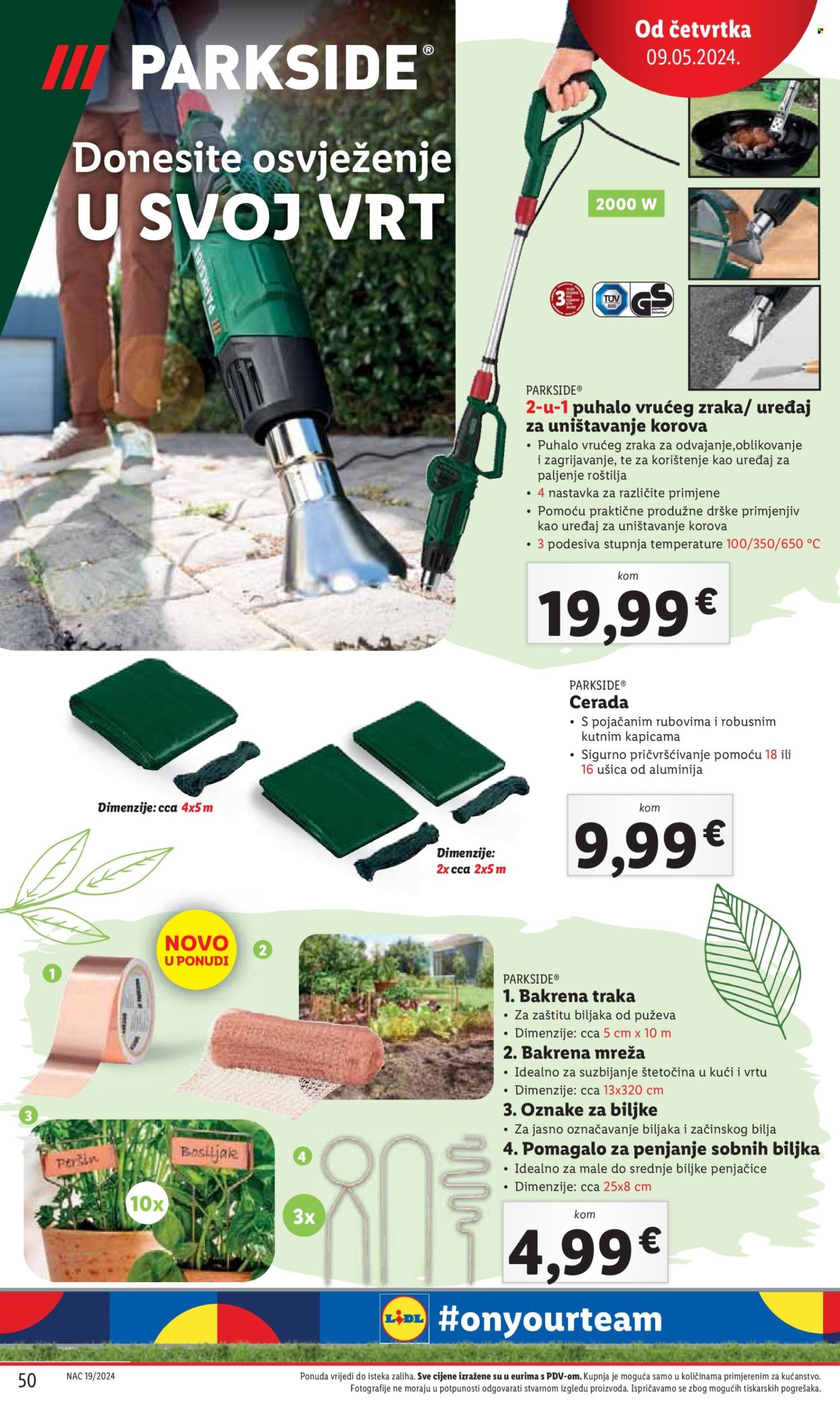 Lidl katalog - 06.05.2024. - 12.05.2024. Stranica 50