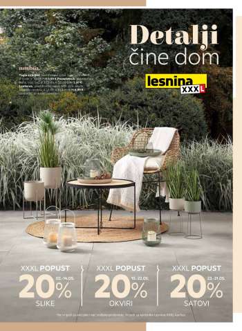 Lesnina katalog - 02.05.2024. - 31.05.2024.