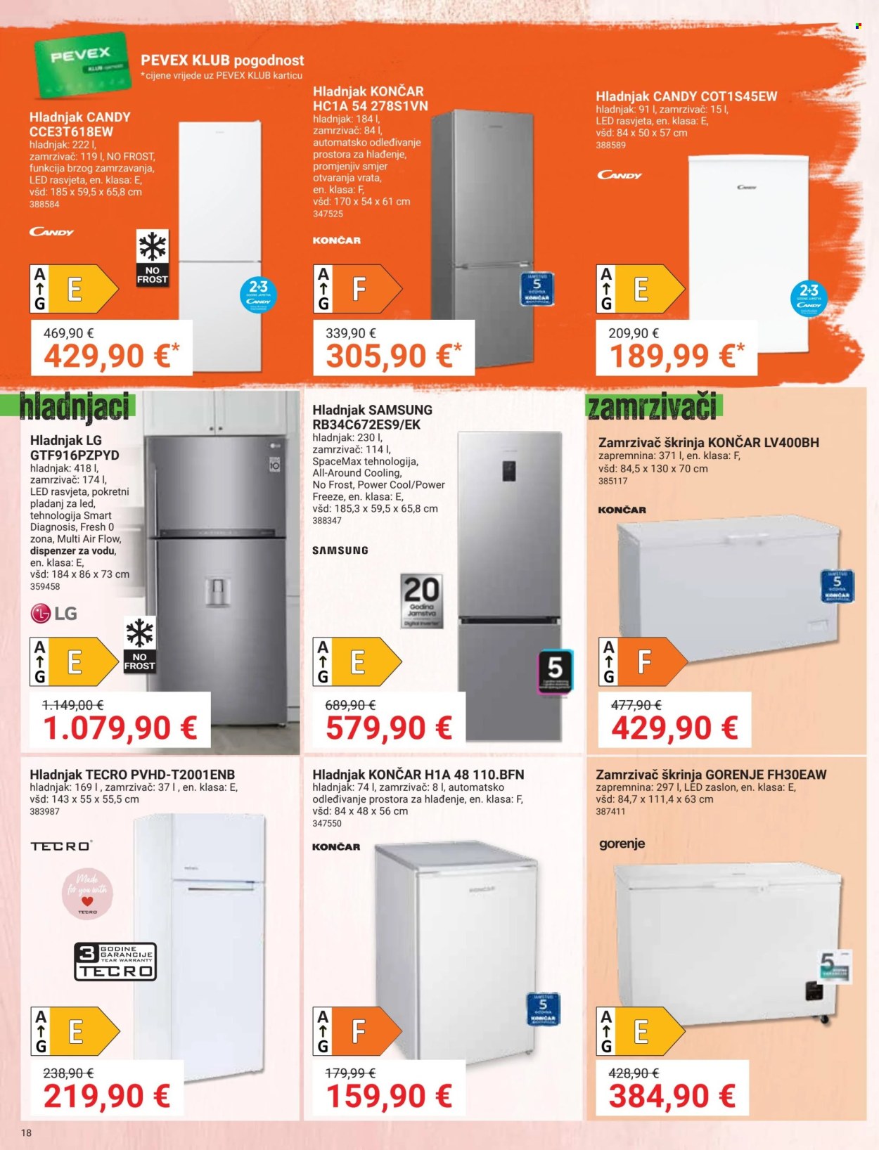 Pevex katalog - 02.05.2024. - 27.05.2024. Stranica 18