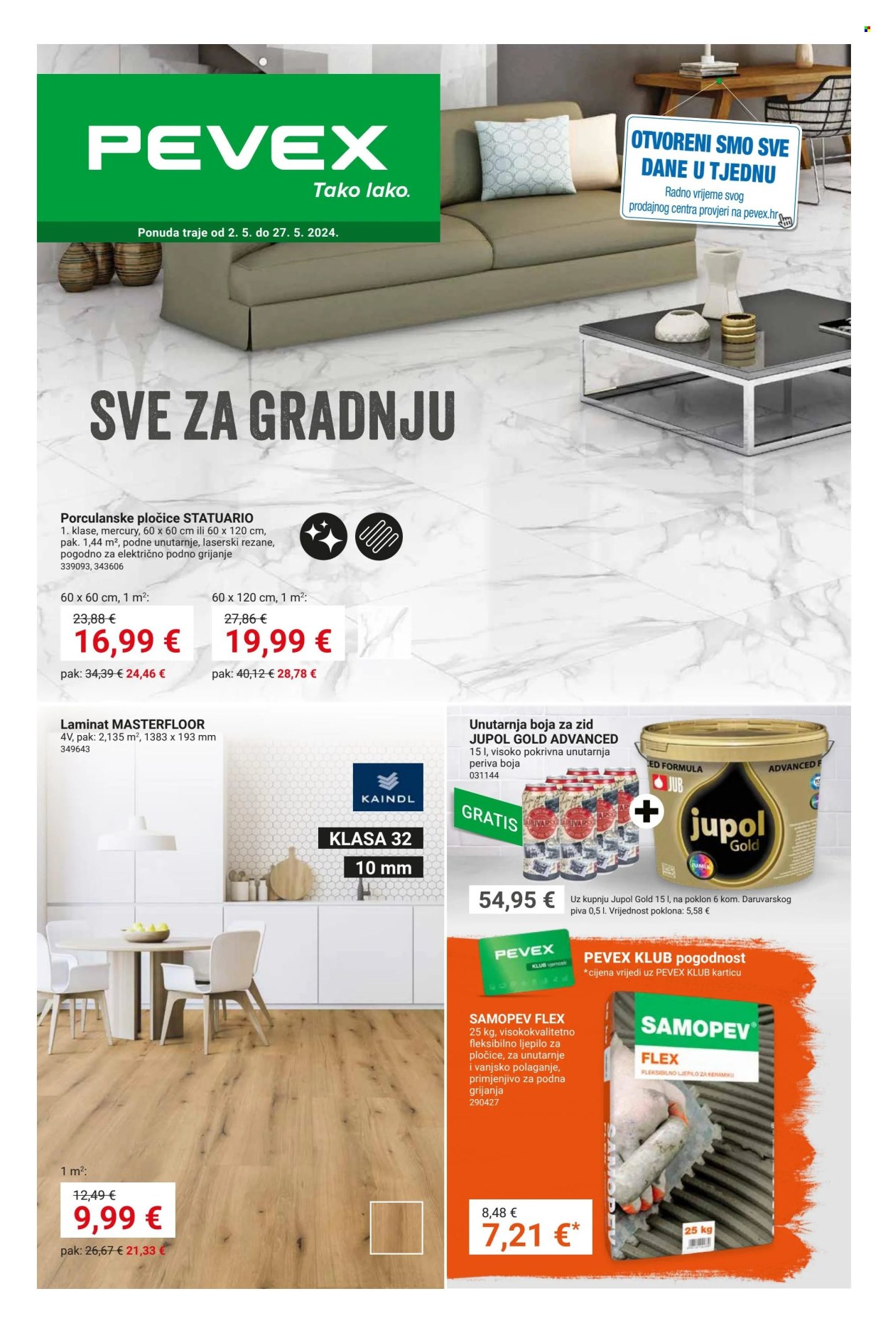 Pevex katalog - 02.05.2024. - 27.05.2024. Stranica 1
