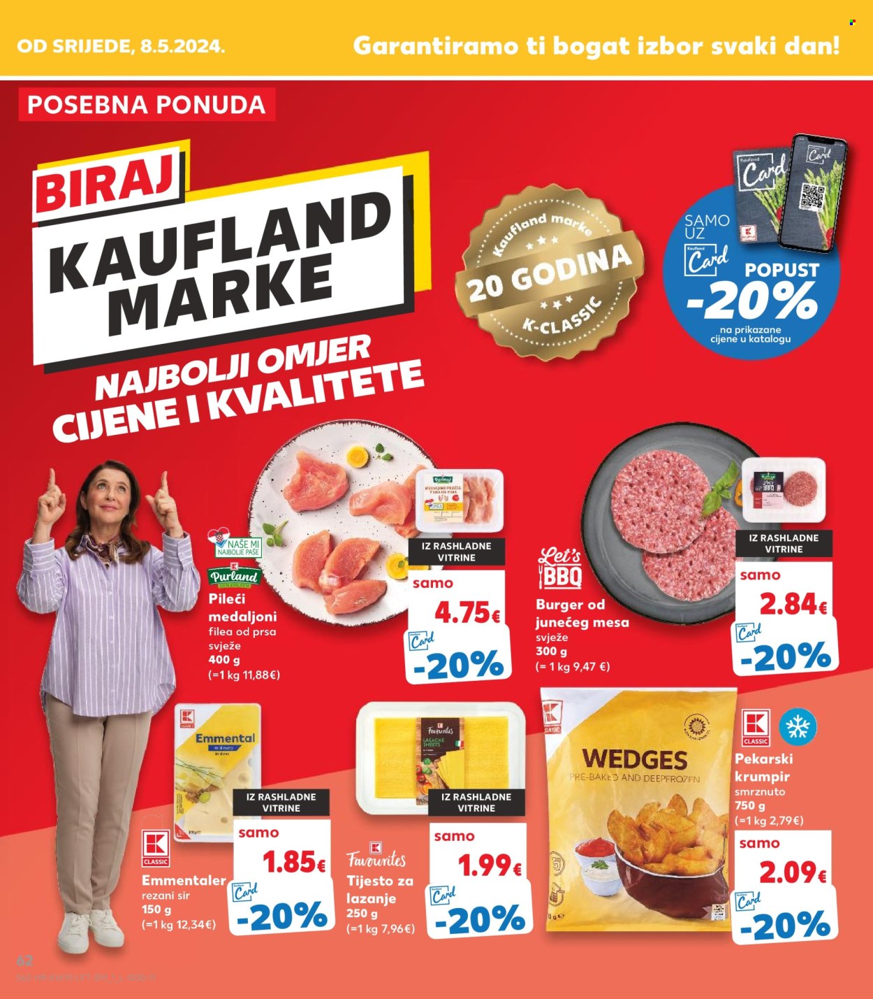 Kaufland katalog - 08.05.2024. - 14.05.2024. Stranica 62