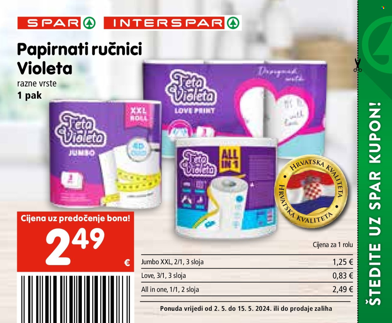 INTERSPAR katalog - 02.05.2024. - 15.05.2024. Stranica 70