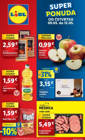 Lidl katalog - 09.05.2024. - 12.05.2024.
