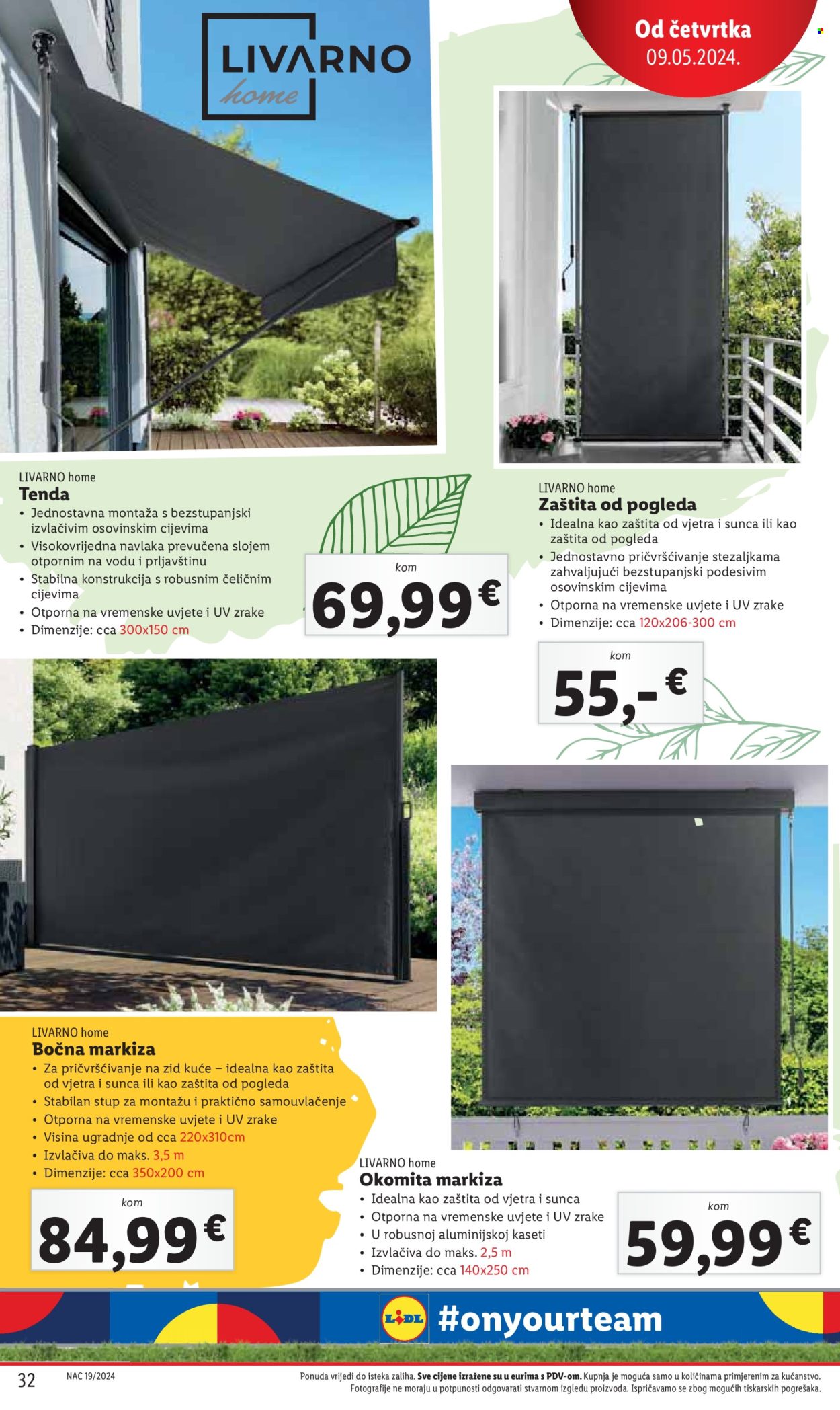 Lidl katalog - 09.05.2024. - 12.05.2024. Stranica 32