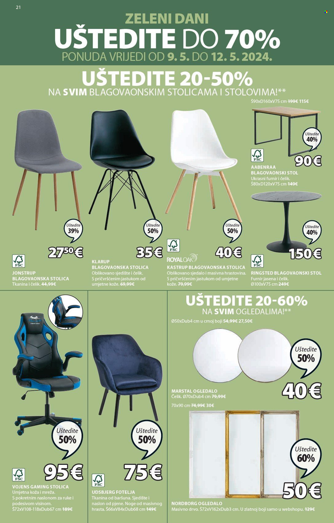 JYSK katalog - 09.05.2024. - 16.06.2024. Stranica 21
