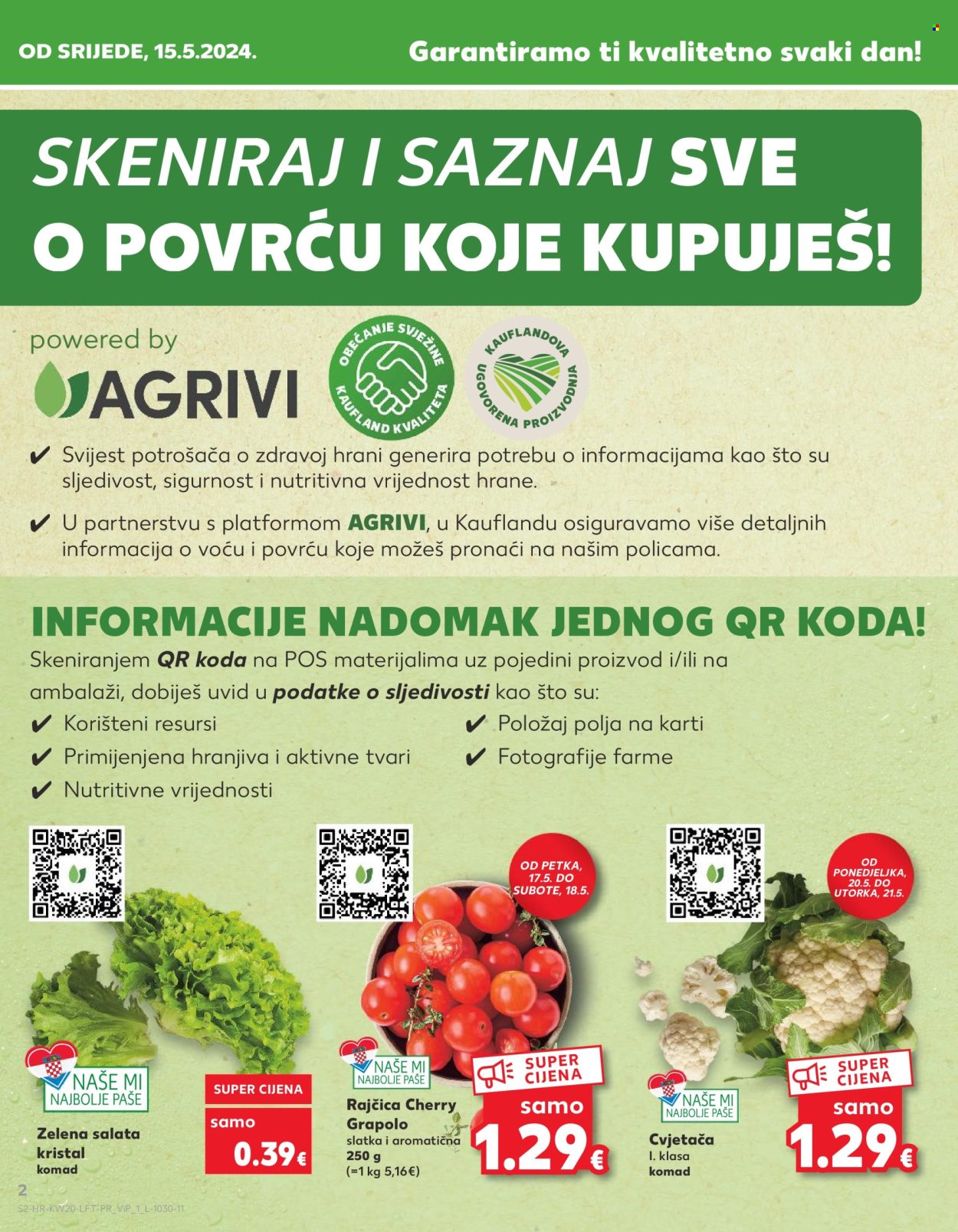 Kaufland katalog - 15.05.2024. - 21.05.2024. Stranica 2