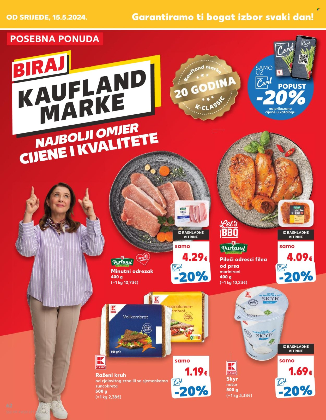 Kaufland katalog - 15.05.2024. - 21.05.2024. Stranica 62