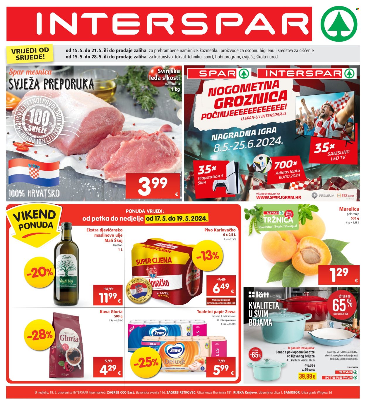 INTERSPAR katalog - 15.05.2024. - 21.05.2024. Stranica 1