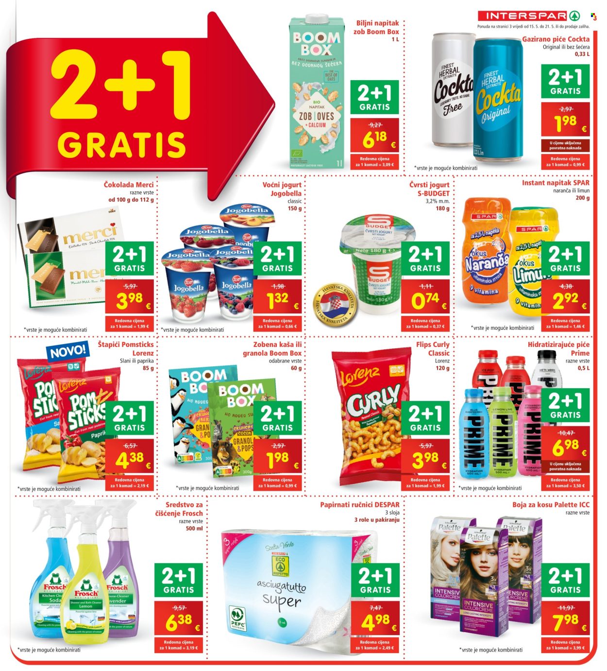 INTERSPAR katalog - 15.05.2024. - 21.05.2024. Stranica 3