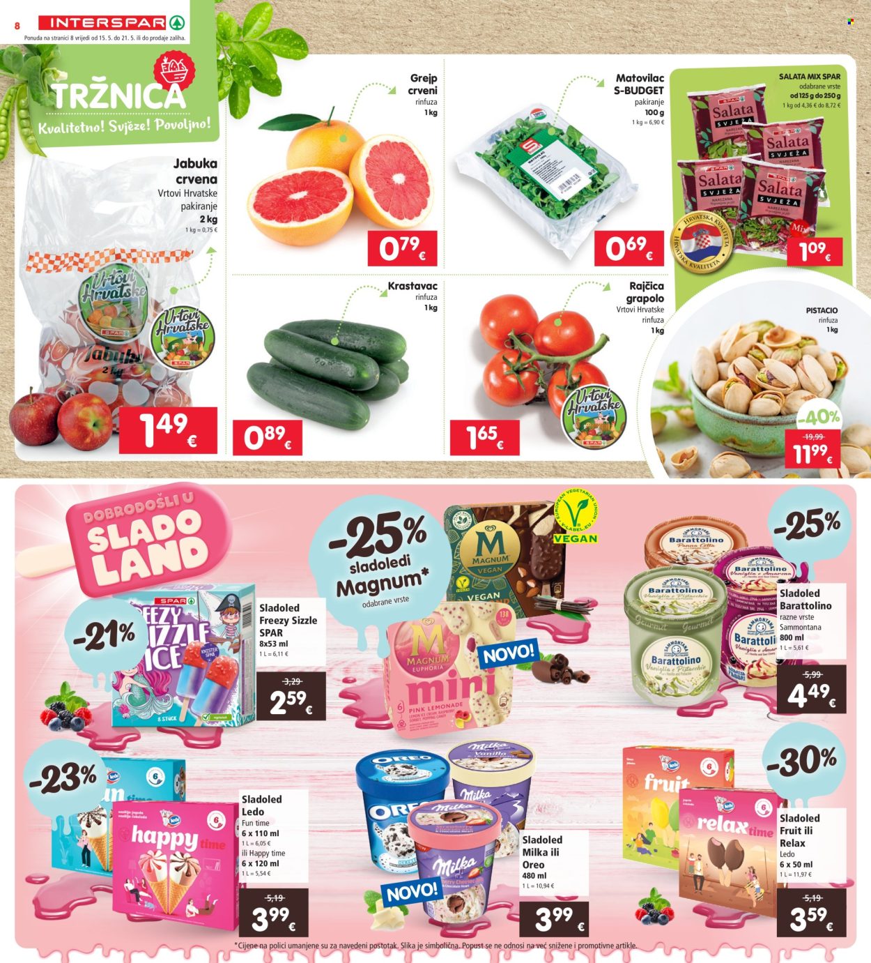 INTERSPAR katalog - 15.05.2024. - 21.05.2024. Stranica 8