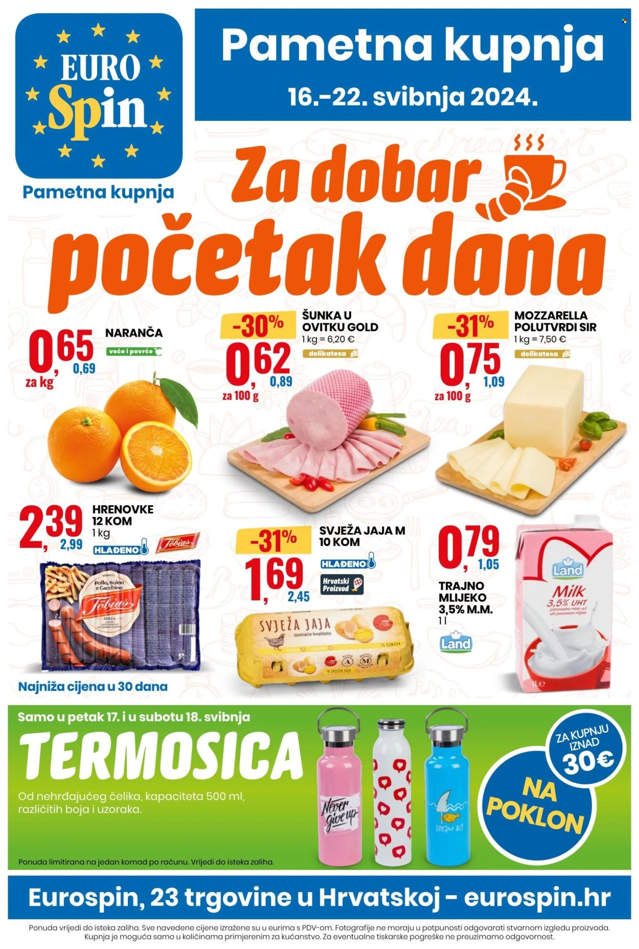 Eurospin katalog - 16.05.2024. - 22.05.2024. Stranica 1