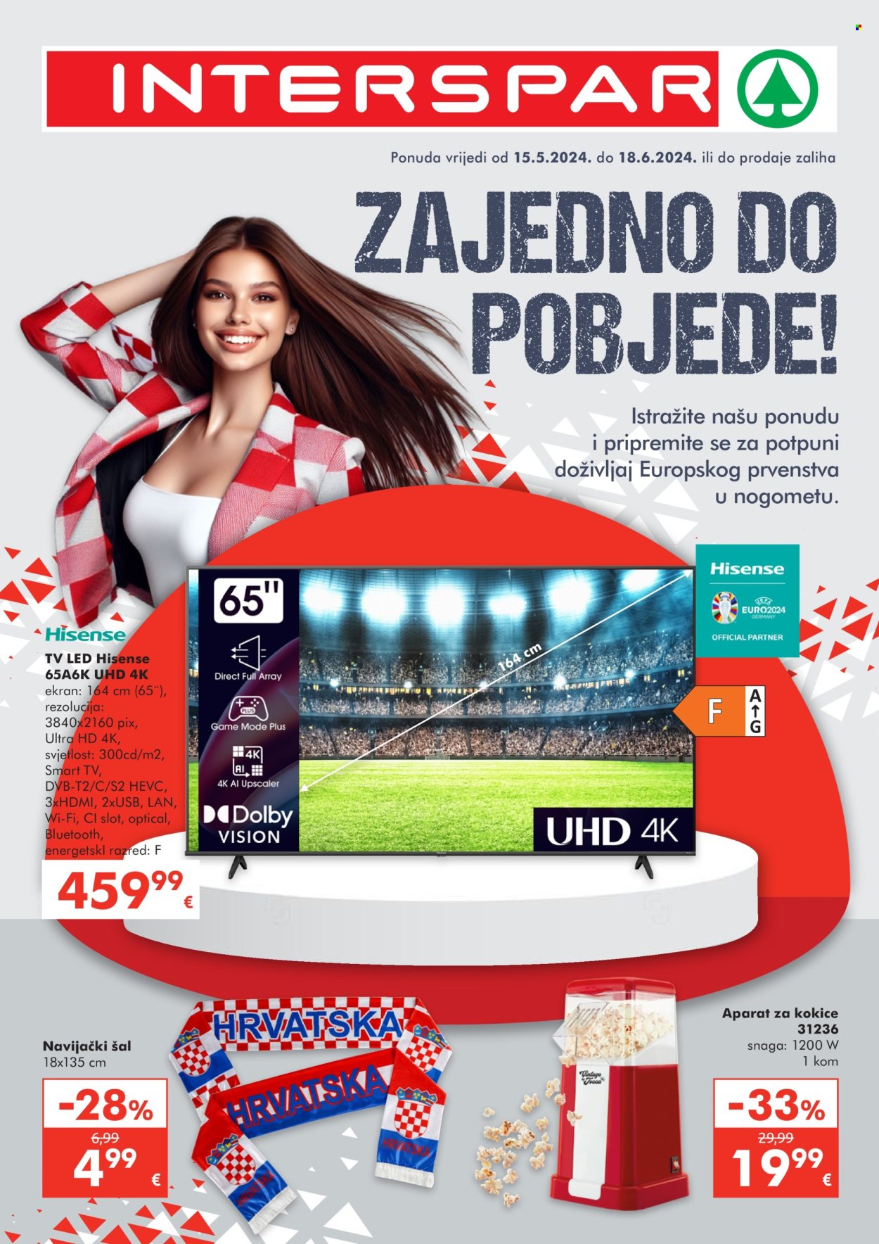 INTERSPAR katalog - 15.05.2024. - 18.06.2024. Stranica 1