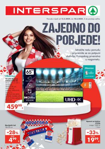 INTERSPAR katalog - 15.05.2024. - 18.06.2024.