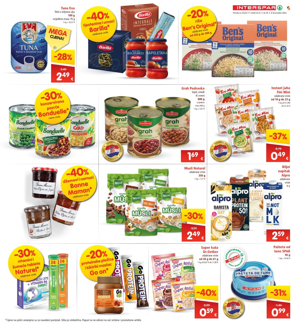 INTERSPAR katalog - 22.05.2024. - 28.05.2024. Stranica 11