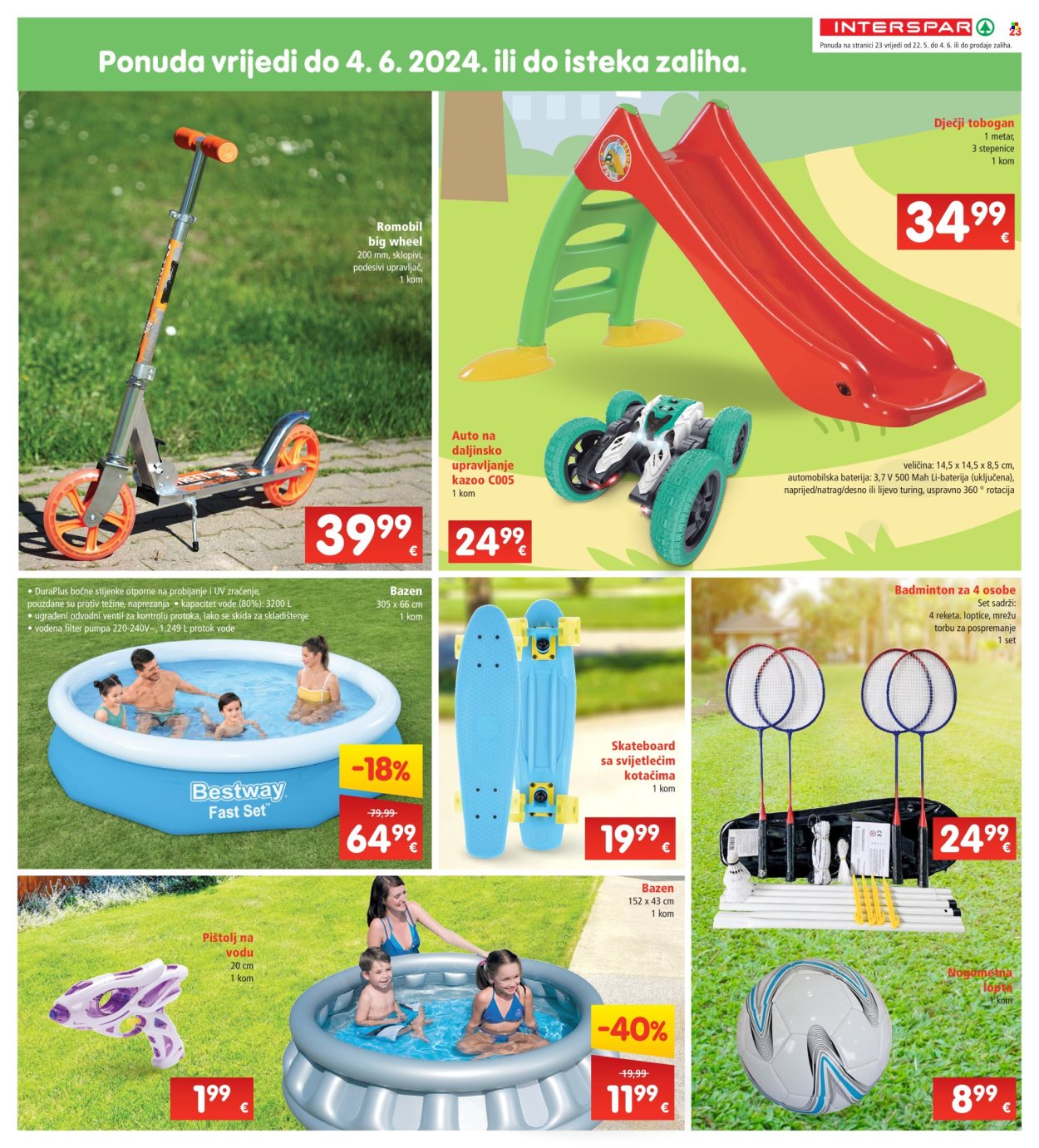 INTERSPAR katalog - 22.05.2024. - 28.05.2024. Stranica 23
