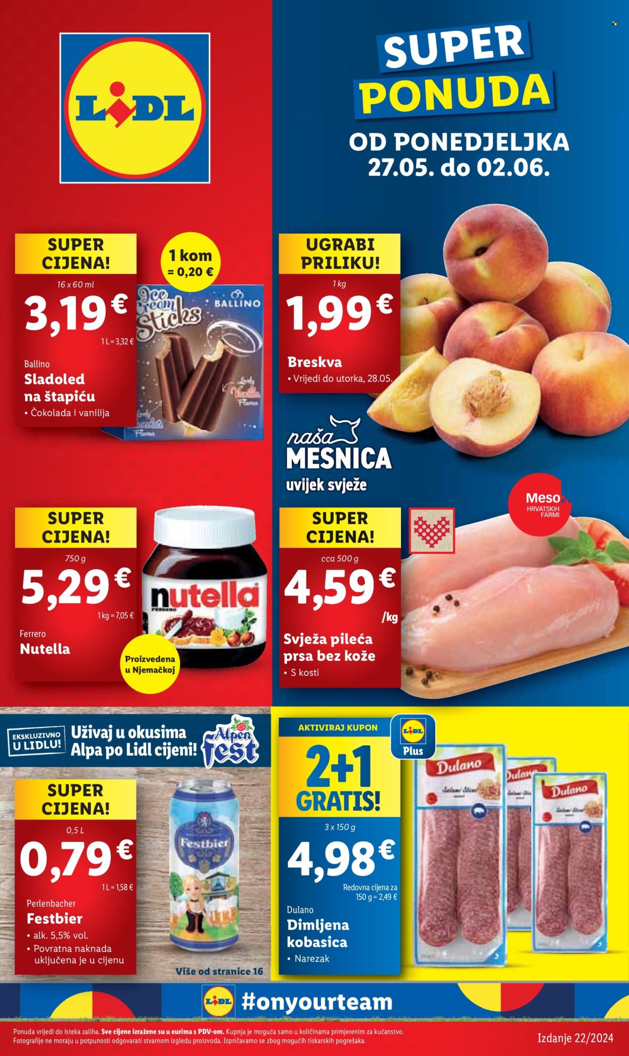 Lidl katalog - 27.05.2024. - 02.06.2024. Stranica 1
