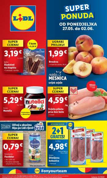 Lidl katalog - 27.05.2024. - 02.06.2024.