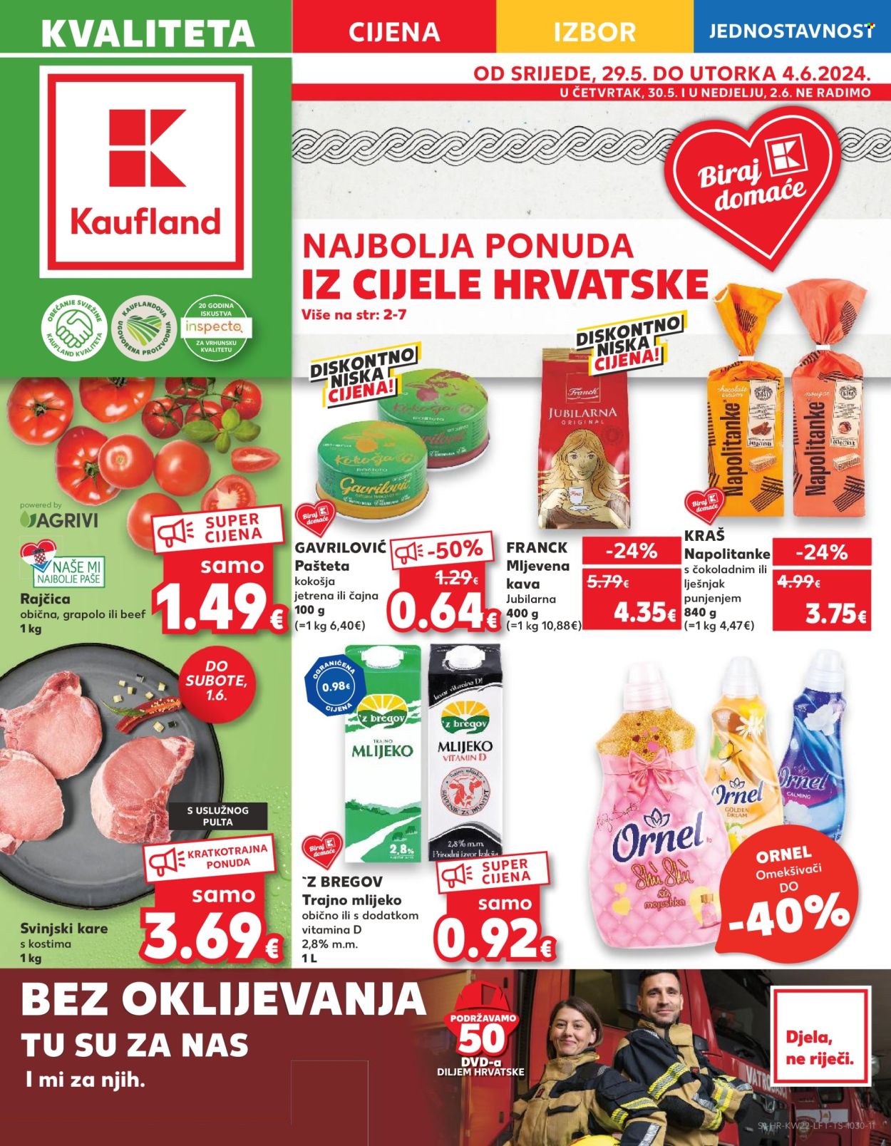 Kaufland katalog - 29.05.2024. - 04.06.2024. Stranica 1