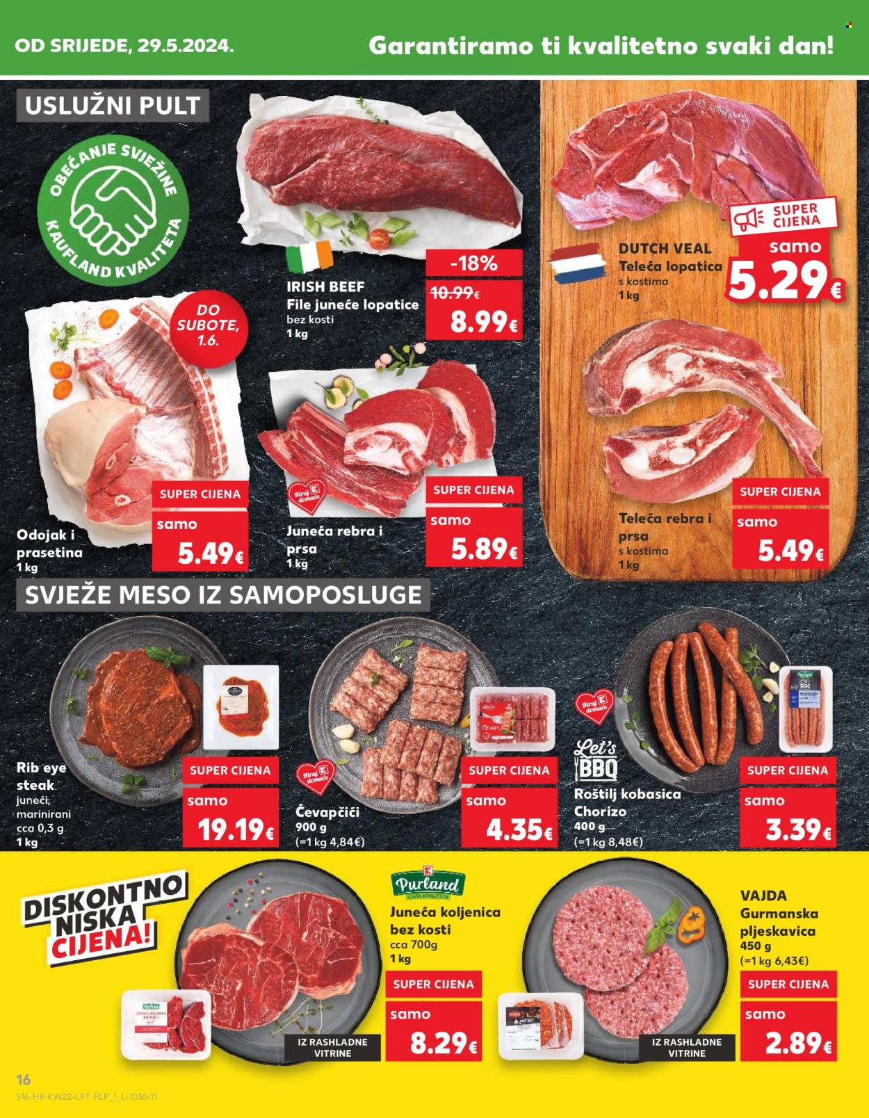 Kaufland katalog - 29.05.2024. - 04.06.2024. Stranica 16