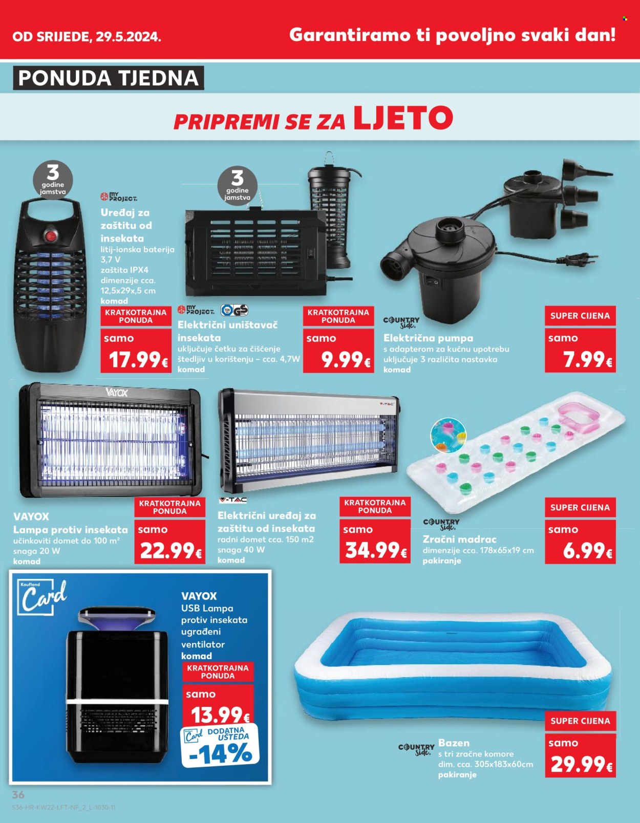 Kaufland katalog - 29.05.2024. - 04.06.2024. Stranica 36