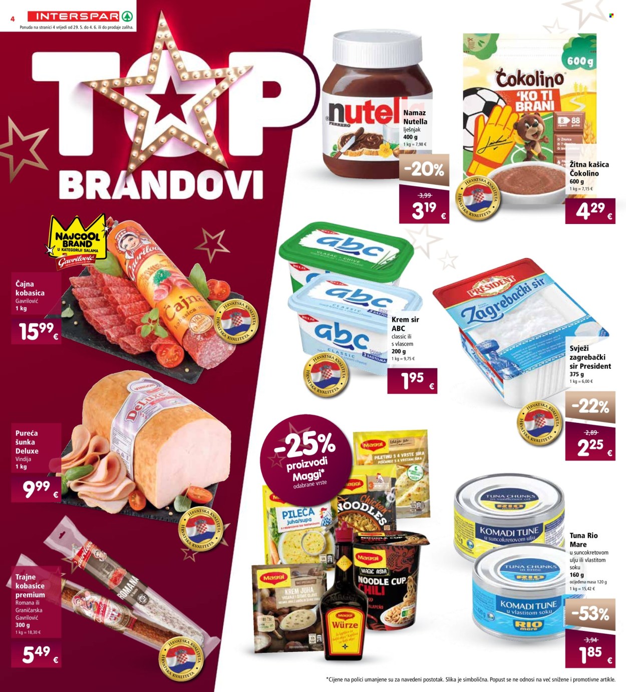 INTERSPAR katalog - 29.05.2024. - 04.06.2024. Stranica 4