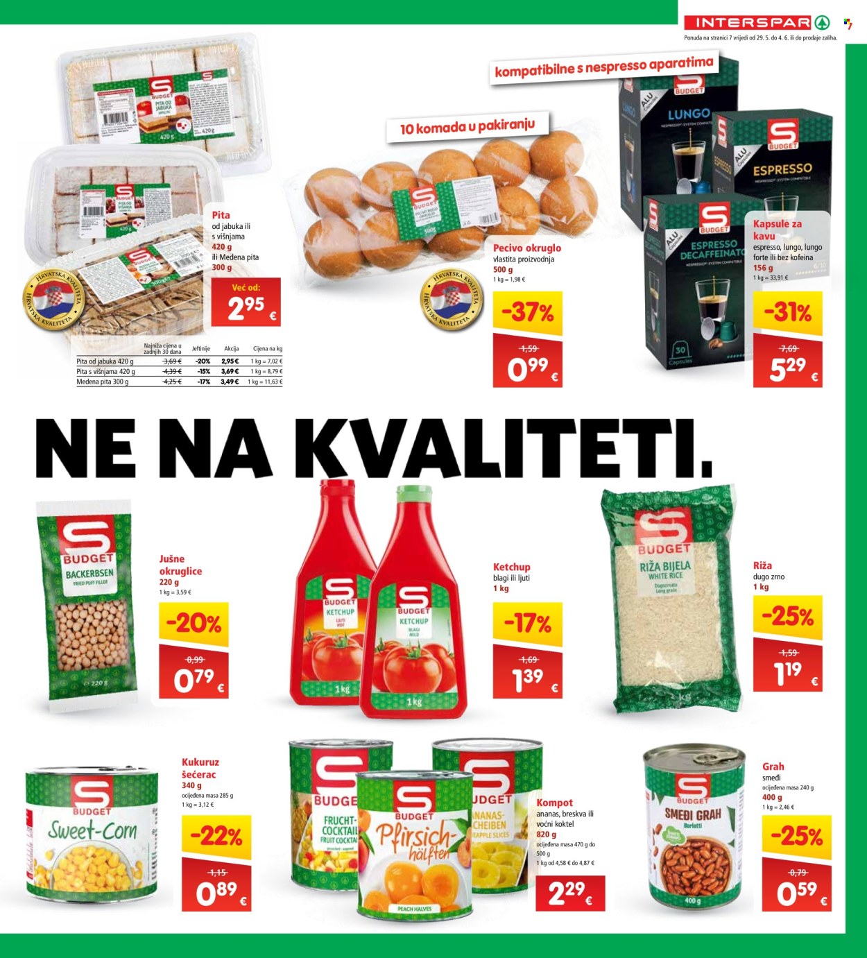 INTERSPAR katalog - 29.05.2024. - 04.06.2024. Stranica 7