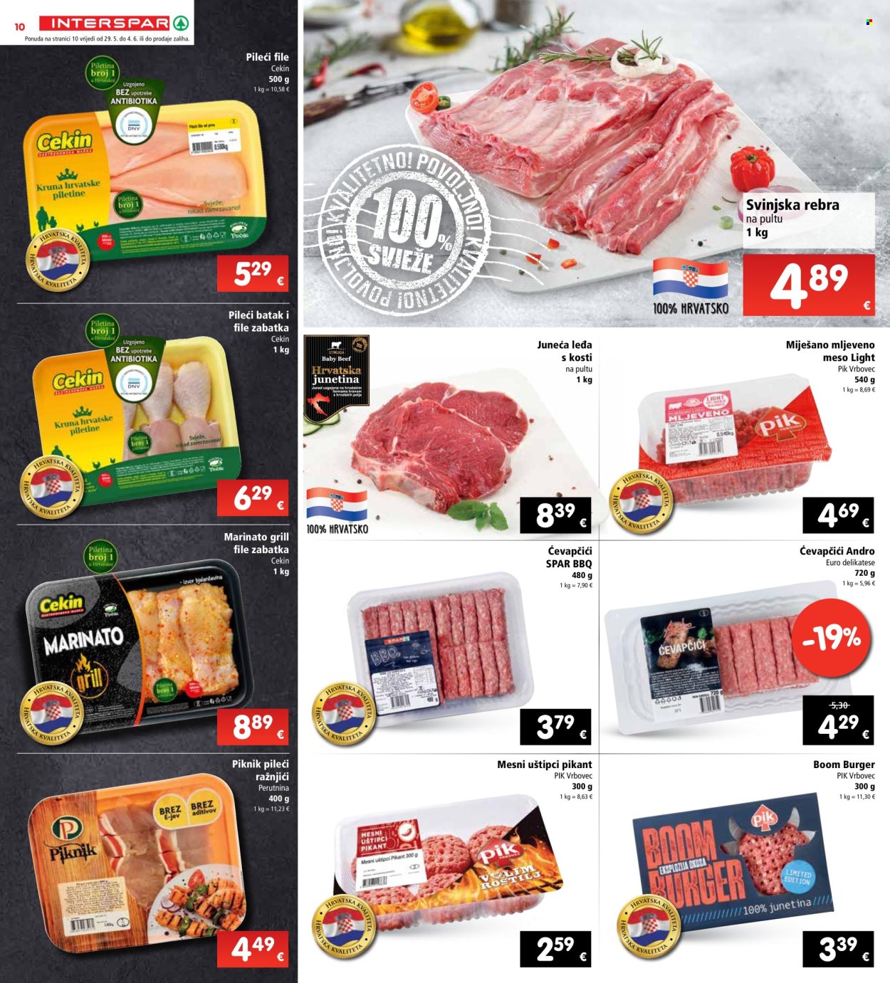INTERSPAR katalog - 29.05.2024. - 04.06.2024. Stranica 10