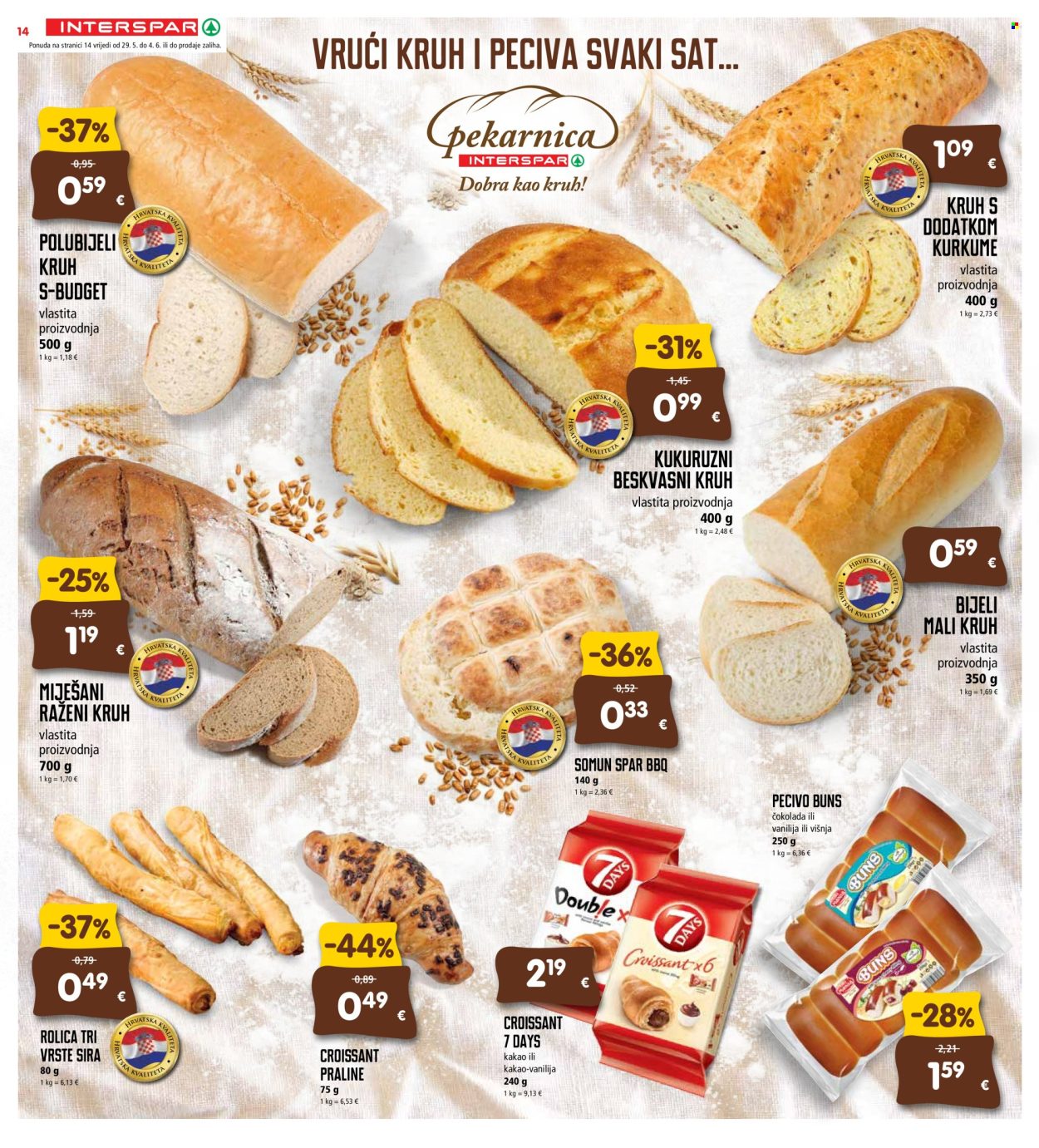 INTERSPAR katalog - 29.05.2024. - 04.06.2024. Stranica 14