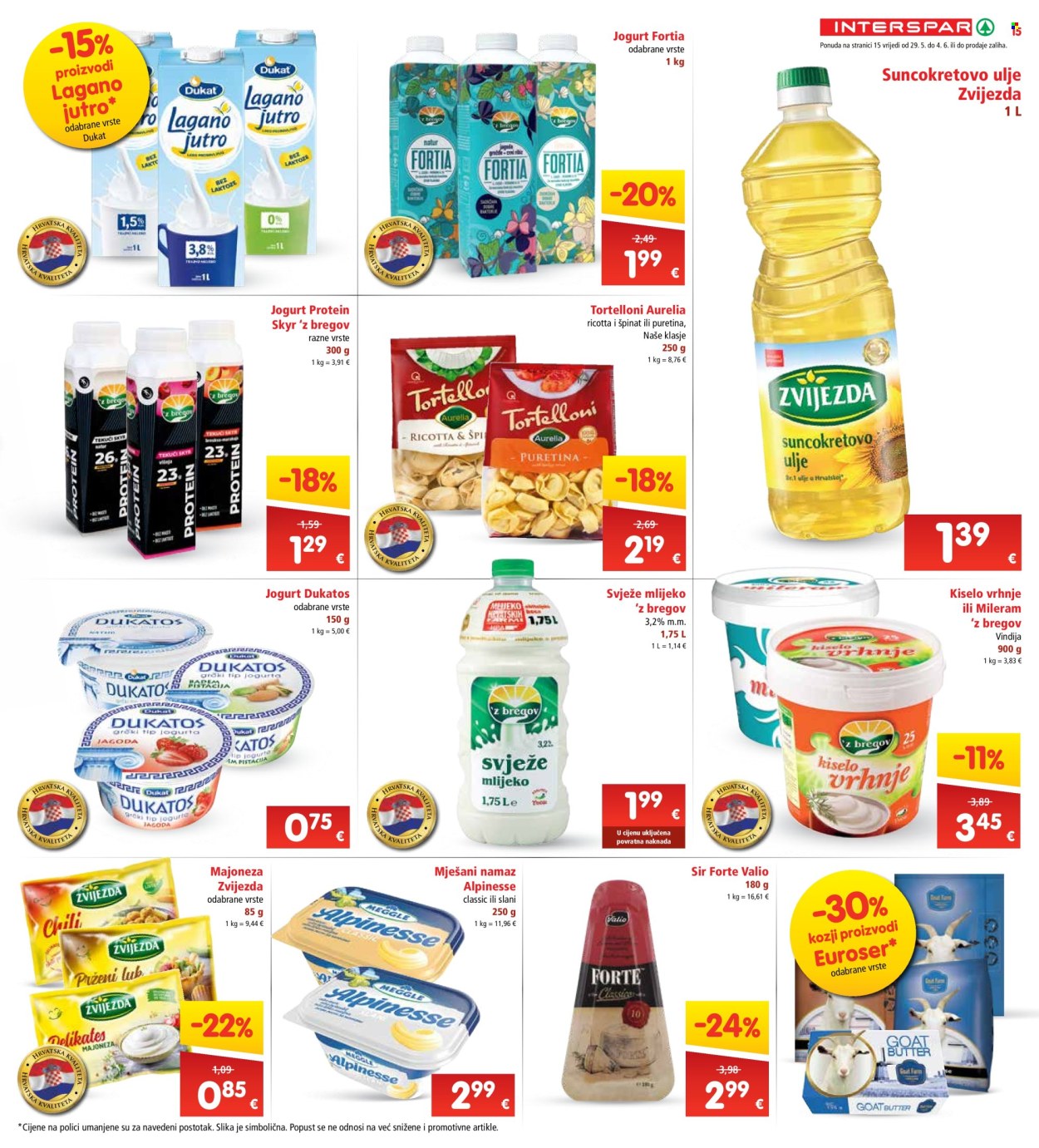 INTERSPAR katalog - 29.05.2024. - 04.06.2024. Stranica 15