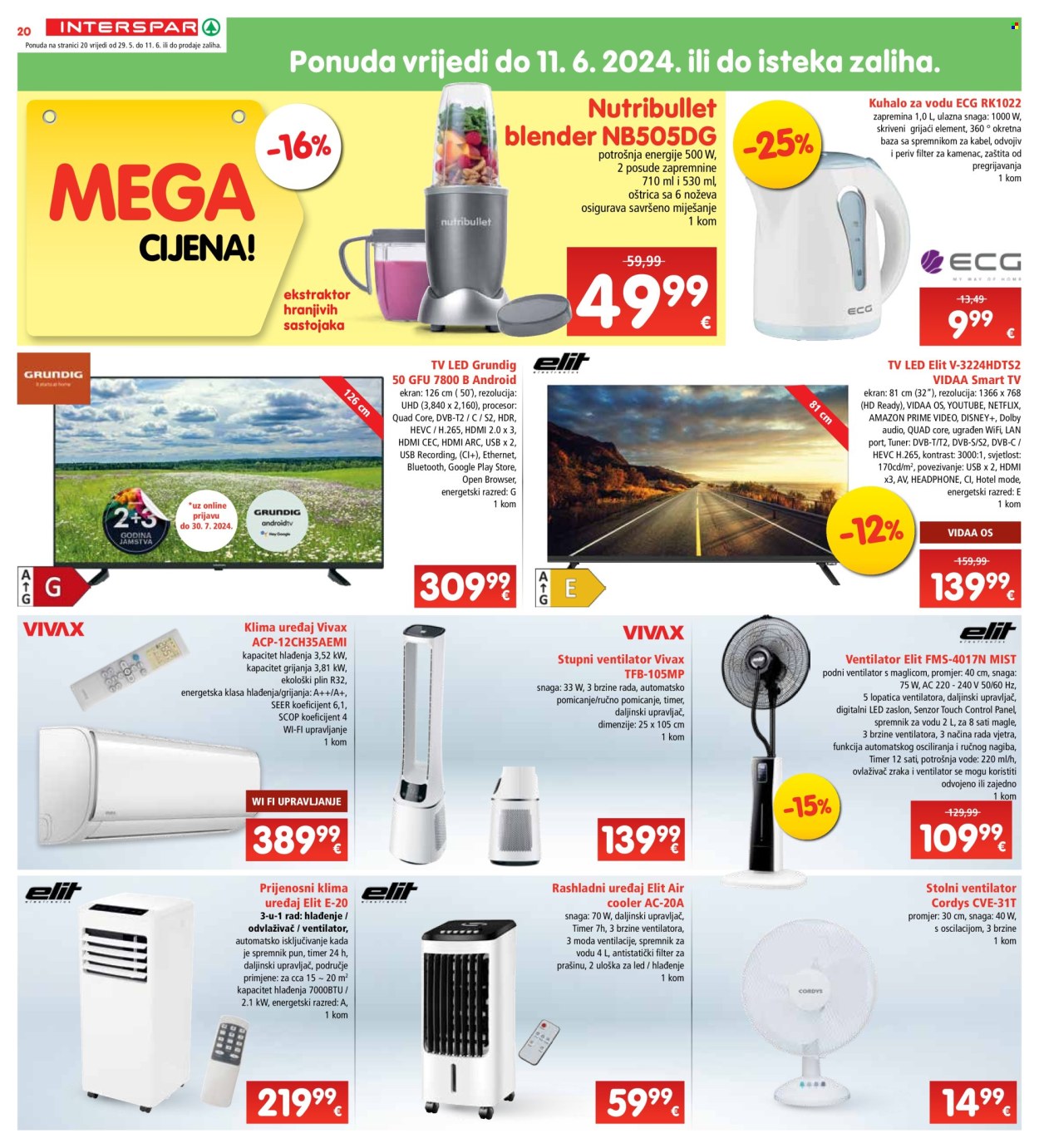 INTERSPAR katalog - 29.05.2024. - 04.06.2024. Stranica 20
