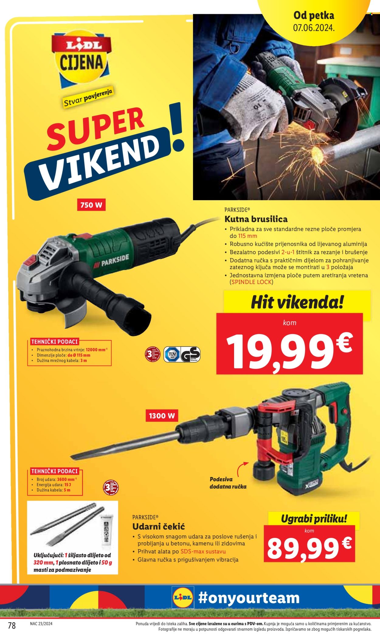 Lidl katalog - 03.06.2024. - 09.06.2024. Stranica 78