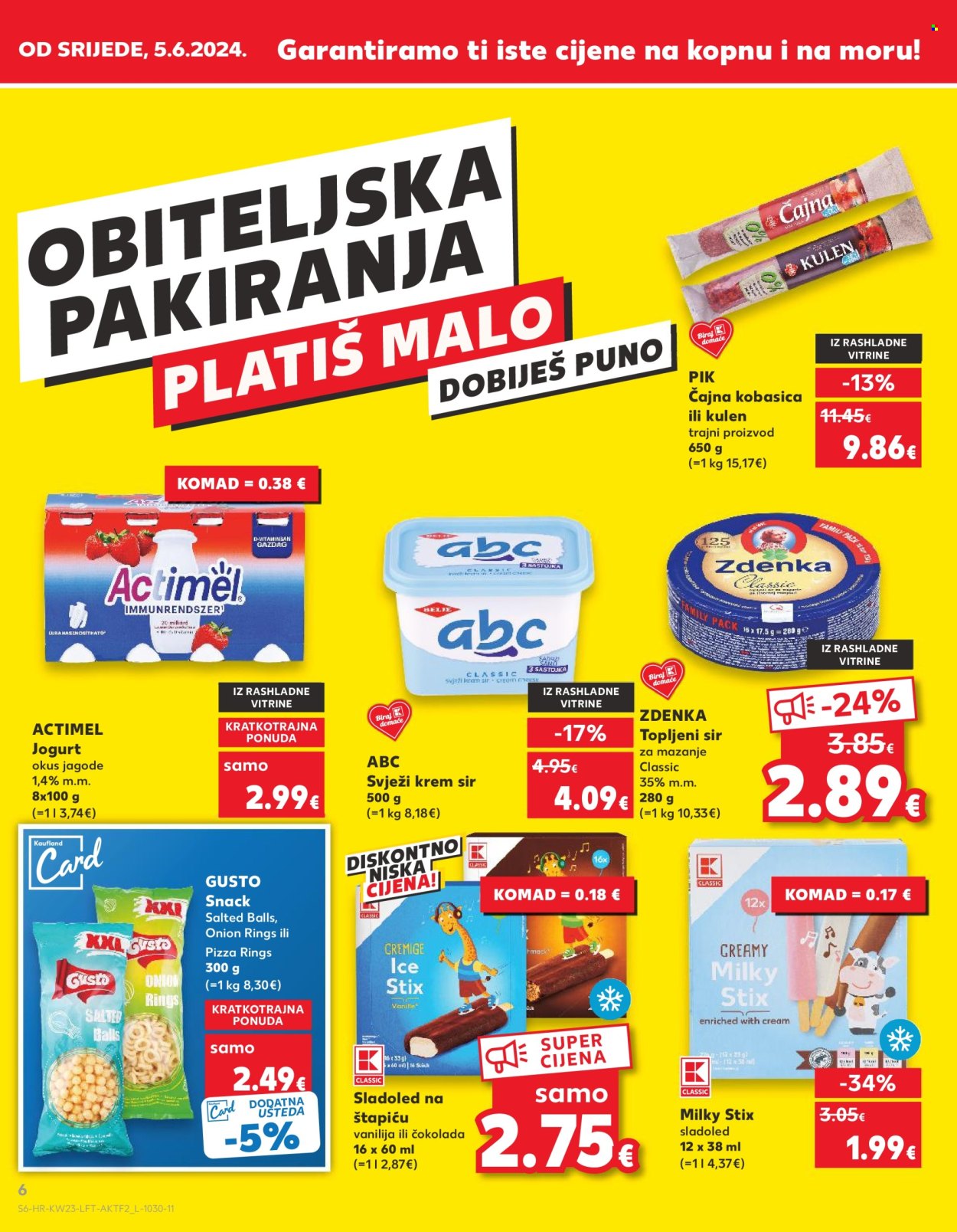 Kaufland katalog - 05.06.2024. - 11.06.2024. Stranica 6