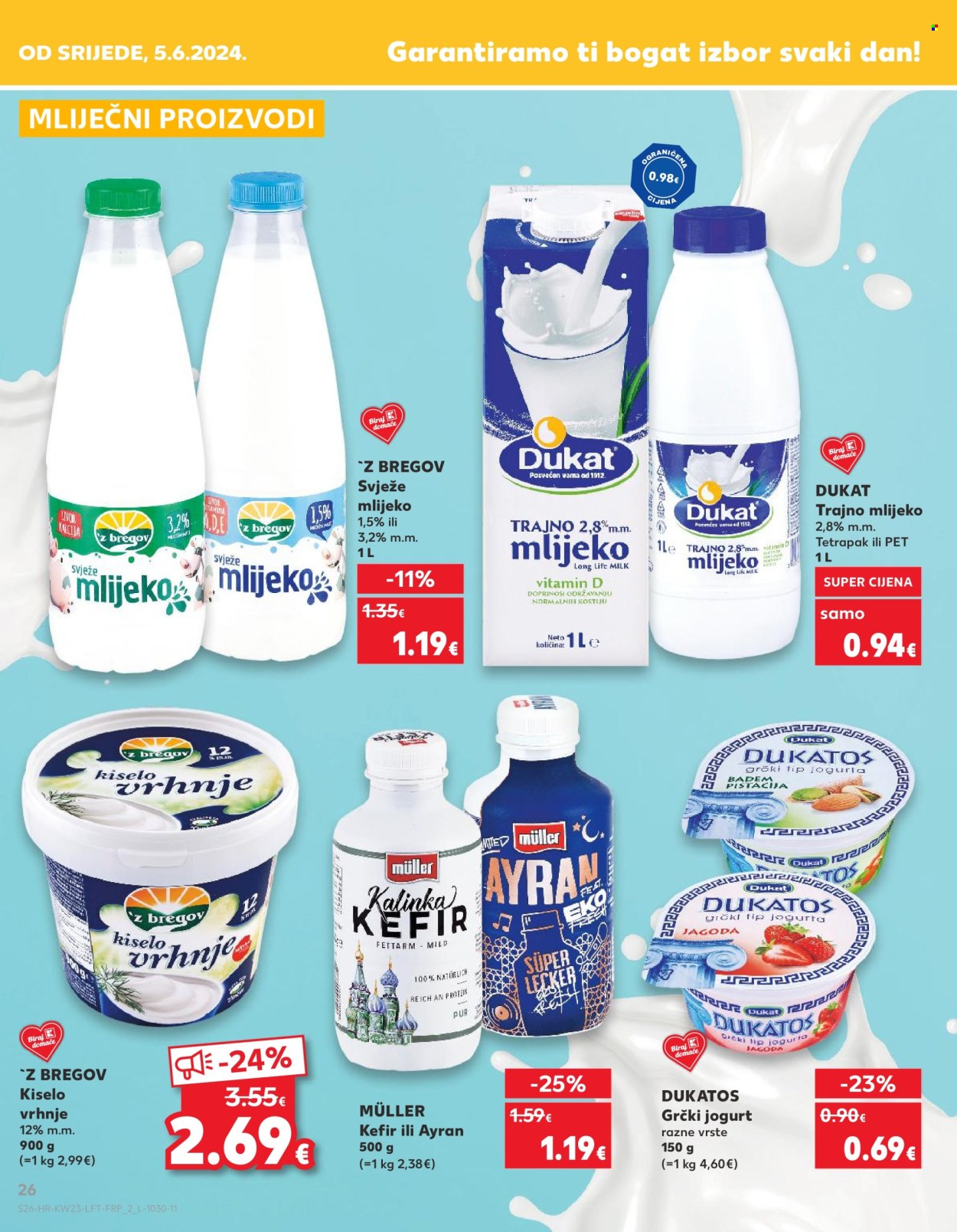 Kaufland katalog - 05.06.2024. - 11.06.2024. Stranica 26