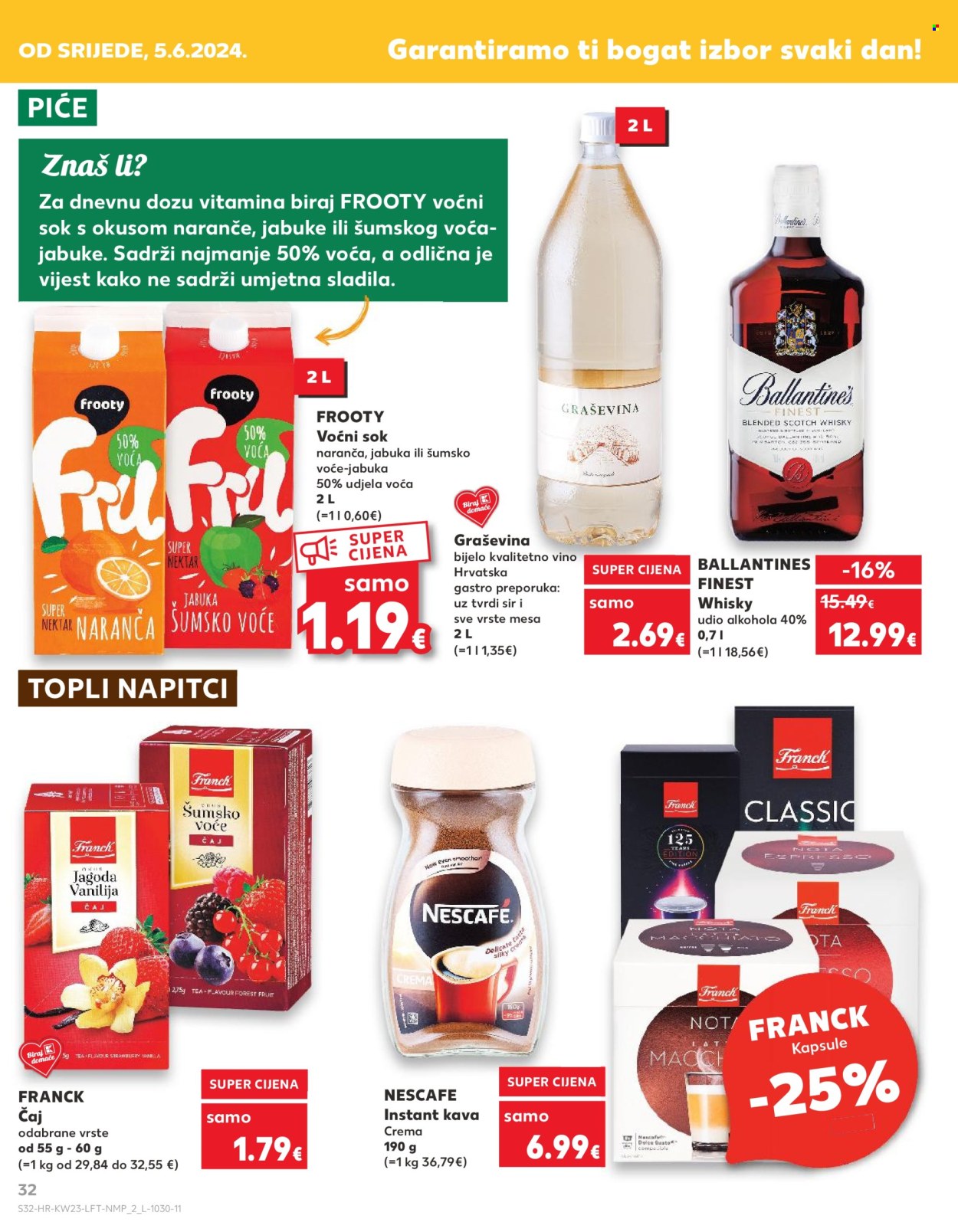 Kaufland katalog - 05.06.2024. - 11.06.2024. Stranica 32