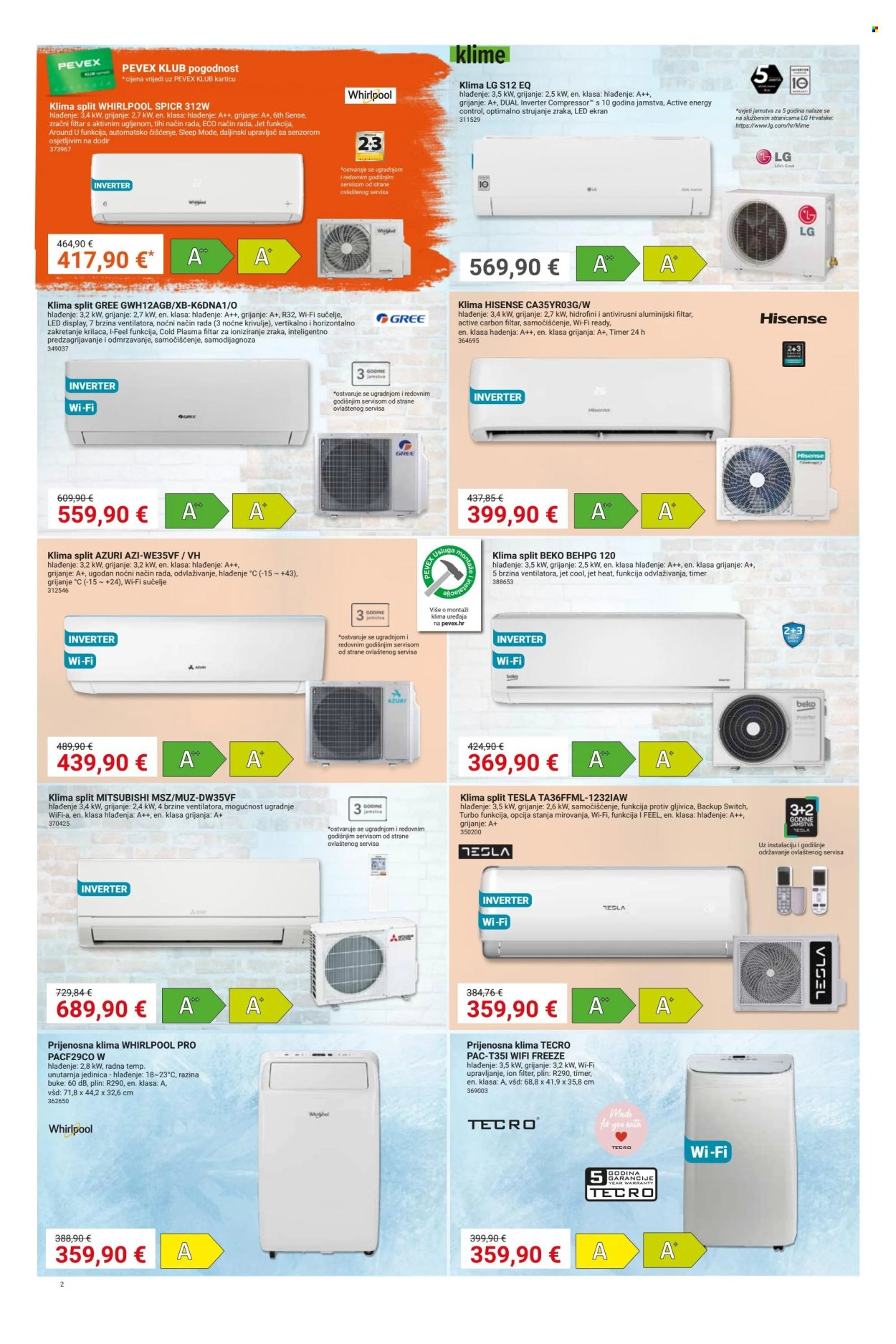 Pevex katalog - 31.05.2024. - 24.06.2024. Stranica 2